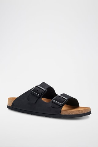 Sandalias de nobuk Bali - Negro