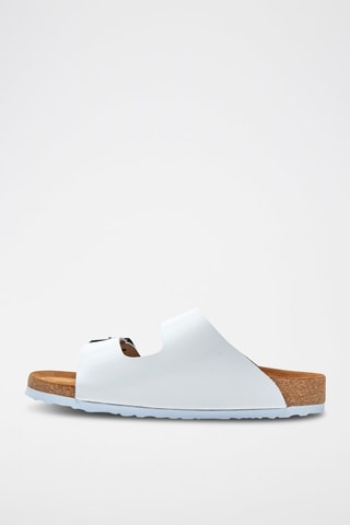 Sandalias de piel Bali - Blanco