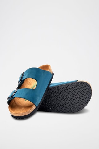 Sandalias de nobuk Bali - Azul marino