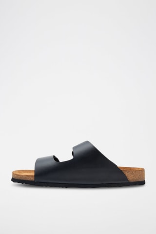 Sandalias de piel Bali - Negro