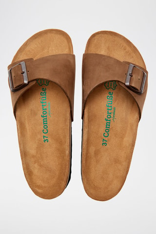 Sandalias de nobuk Adal - Arena