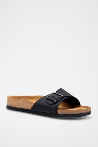 Sandalias de nobuk Adal - Negro