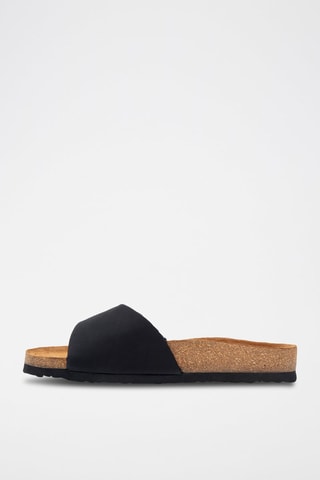 Sandalias de nobuk Adal - Negro