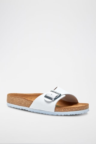 Sandalias de piel Adal - Blanco