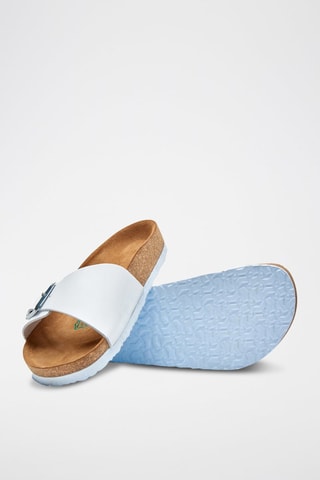 Sandalias de piel Adal - Blanco