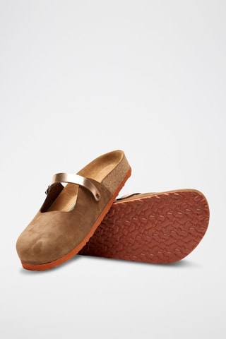 Zuecos de nobuk Kelly - Arena