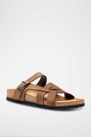Sandalias de nobuk Lea - Arena