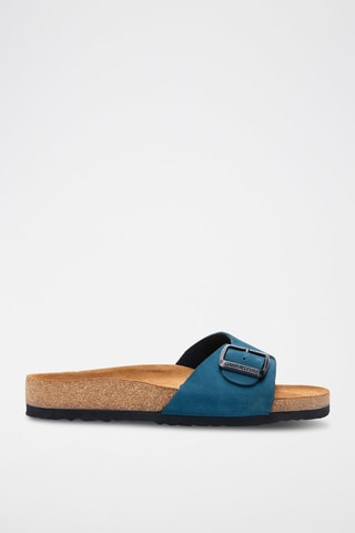 Sandalias de nobuk Adal - Azul marino