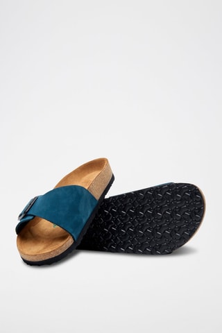 Sandalias de nobuk Adal - Azul marino