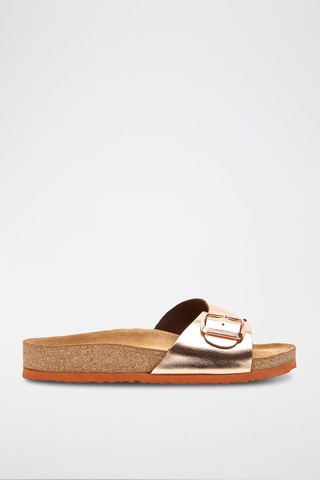 Sandalias de piel Adal - Rosa