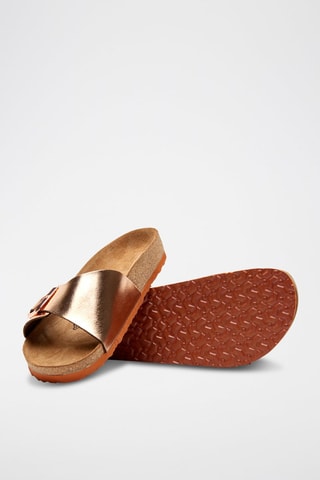 Sandalias de piel Adal - Rosa