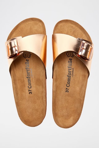 Sandalias de piel Adal - Rosa