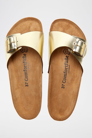 Sandalias de piel Adal - dorado