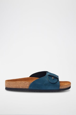 Sandalias de nobuk Willa - Azul marino