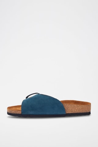 Sandalias de nobuk Willa - Azul marino