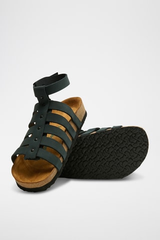 Romanas de nobuk Ares - Azul marino - Diseño ancho