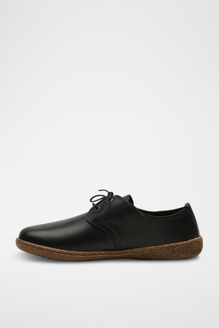 Derbies de piel napa Terra - Negro - Diseño normal