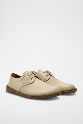 Derbies de nobuk Terra - Beige - Diseño normal