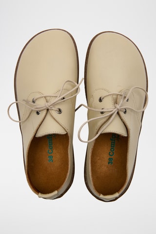 Derbies de nobuk Terra - Beige - Diseño normal