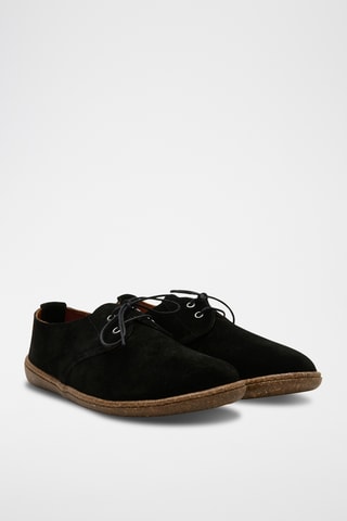 Derbies de nobuk Terra - Negro - Diseño normal