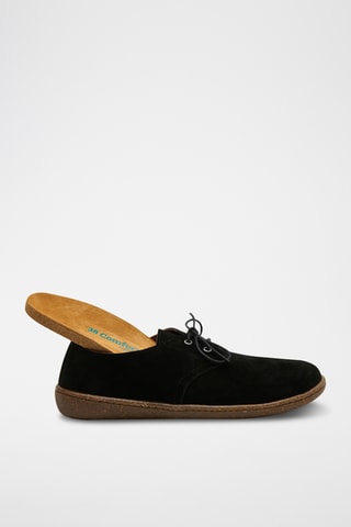 Derbies de nobuk Terra - Negro - Diseño normal