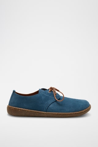 Derbies de nobuk Terra - Azul cobalto - Diseño normal