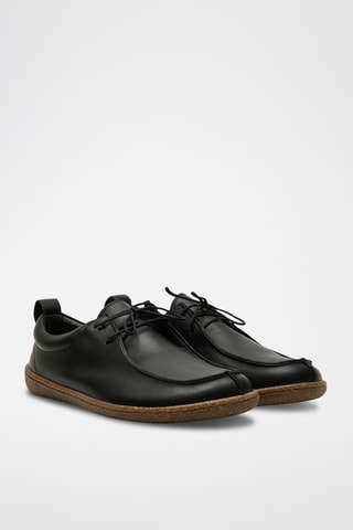 Derbies de piel napa Harmony - Negro - Diseño normal