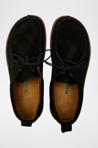 Derbies de nobuk Harmony - Negro - Diseño normal