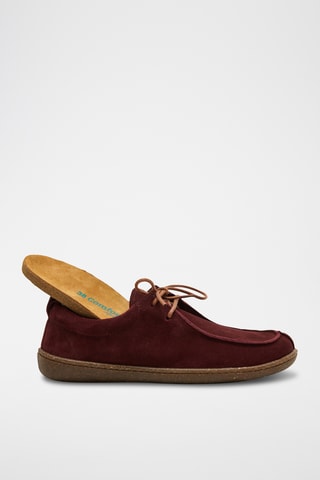 Derbies de nobuk Harmony - Burdeos - Diseño normal