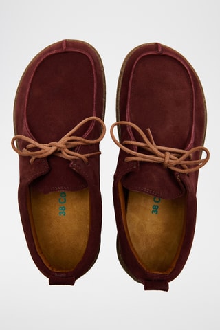 Derbies de nobuk Harmony - Burdeos - Diseño normal