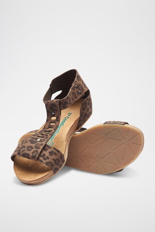 Sandalias de nobuk Macrea - Marrón - Diseño estrecho