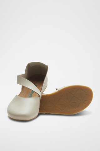 Babies de nobuk Alya - Beige - Diseño estrecho