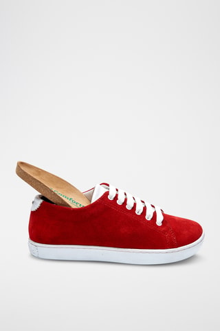 Zapatillas de nobuk Sorel - Rojo - Diseño normal