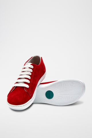 Zapatillas de nobuk Sorel - Rojo - Diseño normal