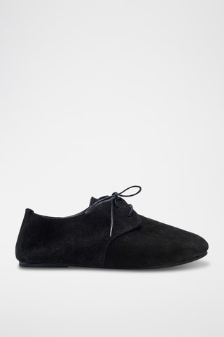 Derbies de nobuk Stella - Negro - Diseño normal