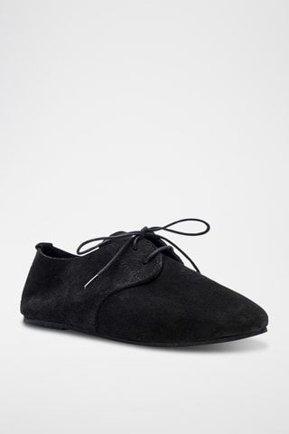 Derbies de nobuk Stella - Negro - Diseño normal