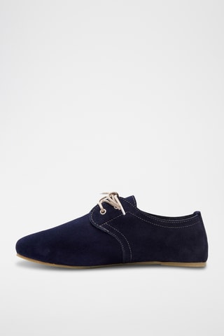 Derbies de nobuk Stella - Azul marino - Diseño normal