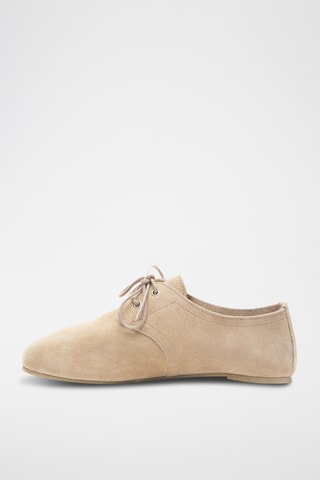 Derbies de nobuk Stella - Beige - Diseño normal