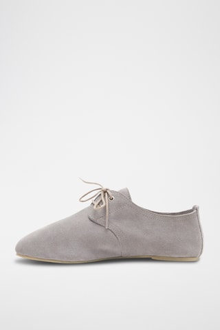Derbies de nobuk Stella - Gris - Diseño normal