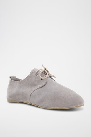 Derbies de nobuk Stella - Gris - Diseño normal