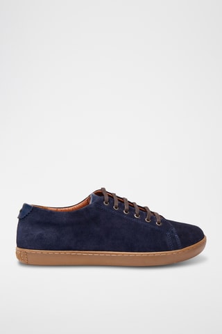 Zapatillas de nobuk Lucas - Azul marino - Diseño normal