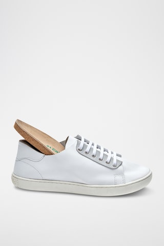 Zapatillas de piel Ozi - Blanco - Diseño normal
