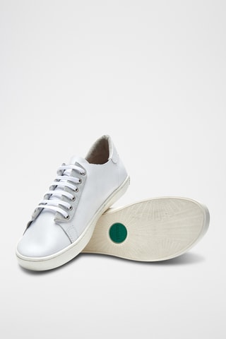 Zapatillas de piel Ozi - Blanco - Diseño normal