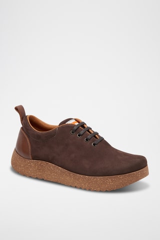 Zapatillas de piel Aster - Marrón - Diseño normal