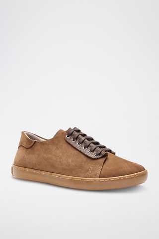 Zapatillas de nobuk Ozi - Beige - Diseño normal