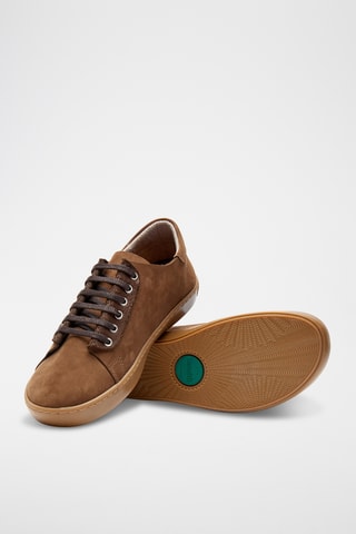 Zapatillas de nobuk Ozi - Beige - Diseño normal