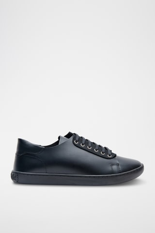 Zapatillas de piel napa Ozi - Negro - Diseño normal