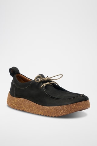 Derbies de nobuk Wandell - Negro - Diseño normal