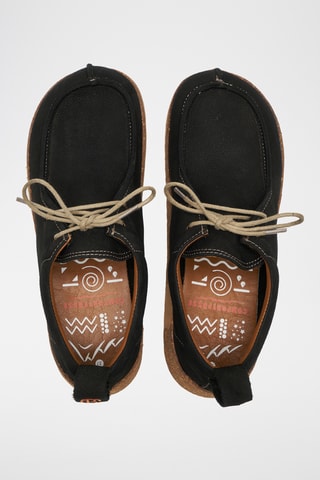 Derbies de nobuk Wandell - Negro - Diseño normal