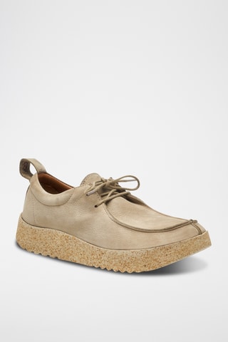 Derbies de nobuk Wandell - Beige - Diseño normal